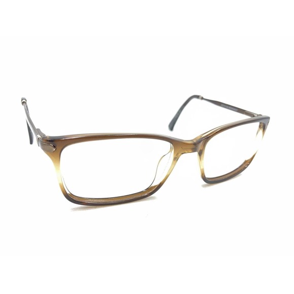Ernest Hemingway Brown Mist Rectangle Eyeglasses Frames 53-17 140 Designer - Picture 1 of 12